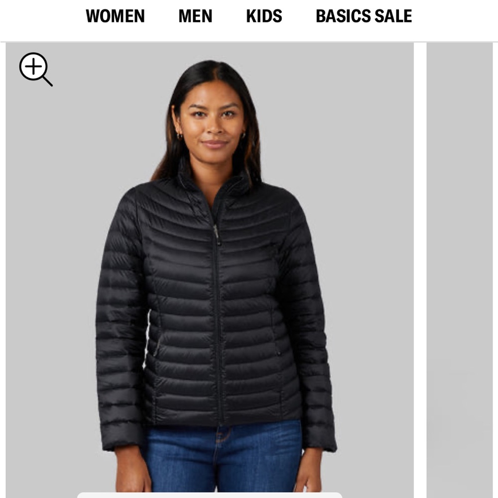WOMEN'S ULTRA-LIGHT DOWN PACKABLE JACKET - BLACK SIZE:MEDIUM